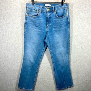 ***SOLD***Tory Burch Straight Leg Cropped Jeans
